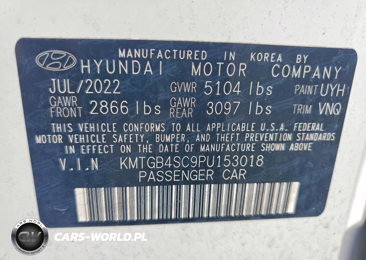 2023 Genesis G80 2.5T VIN:KMTGB4SC9PU153018 - 13