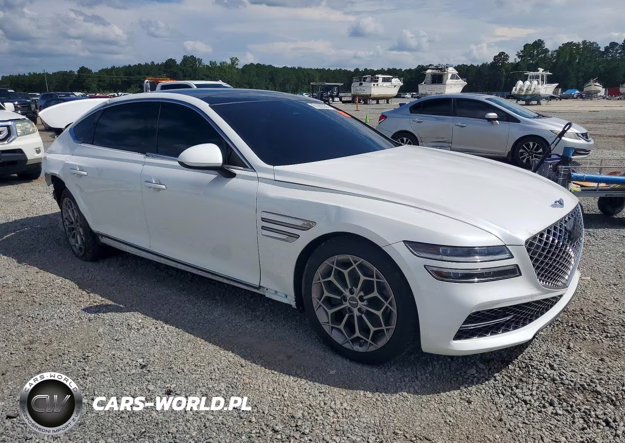 2023 Genesis G80 2.5T VIN:KMTGB4SC9PU153018 - 4