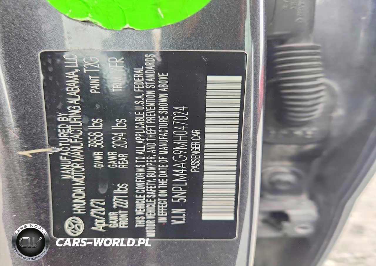 2021 Hyundai Elantra Sel VIN:5NPLM4AG9MH047024 - 12