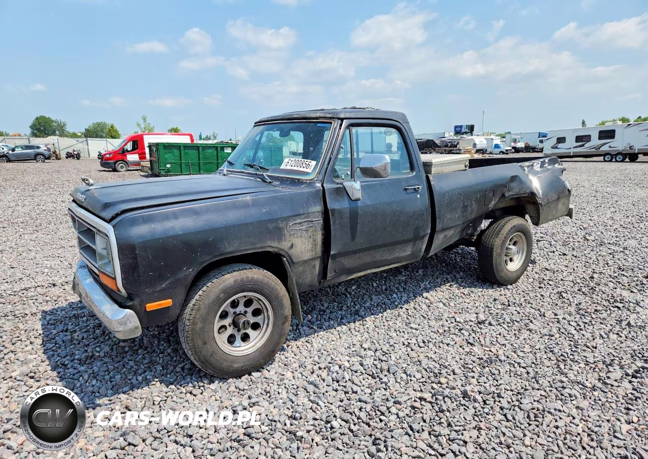 1989 Dodge W-Series W100 – zdjęcie 1 z 12