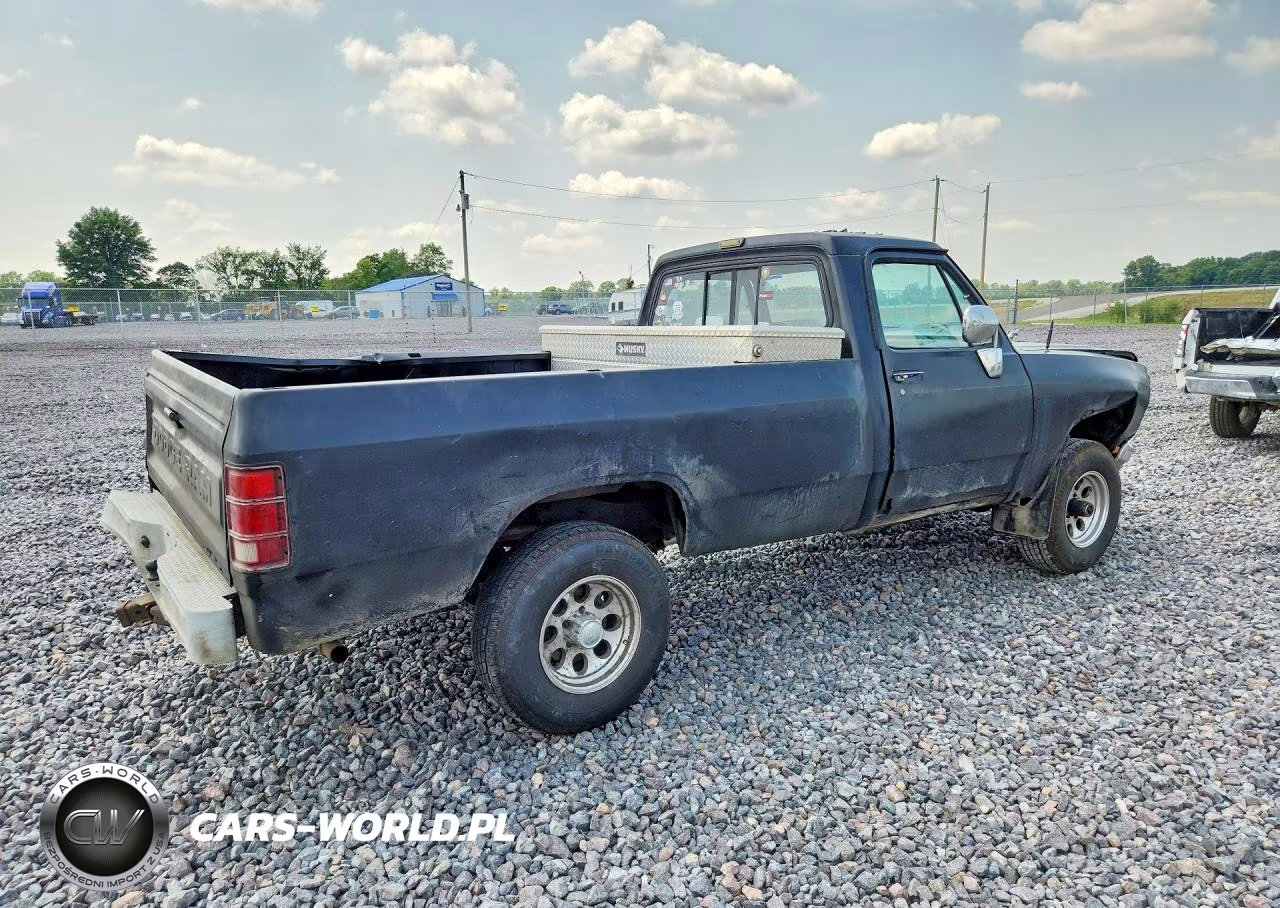 1989 Dodge W-Series W100 VIN:1B7HM06Y7KS105548 - 3