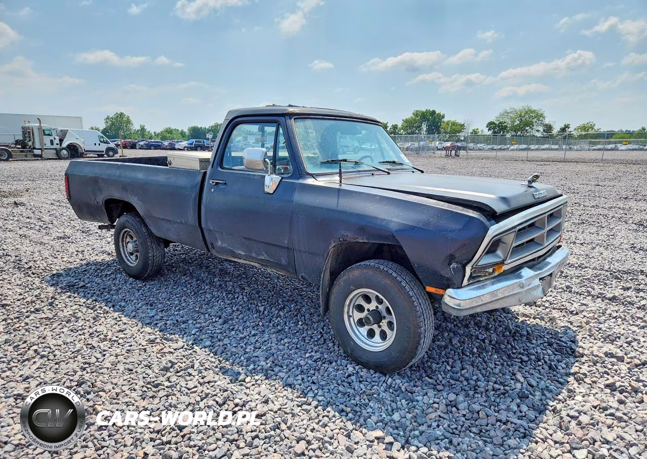 1989 Dodge W-Series W100 VIN:1B7HM06Y7KS105548 - 4