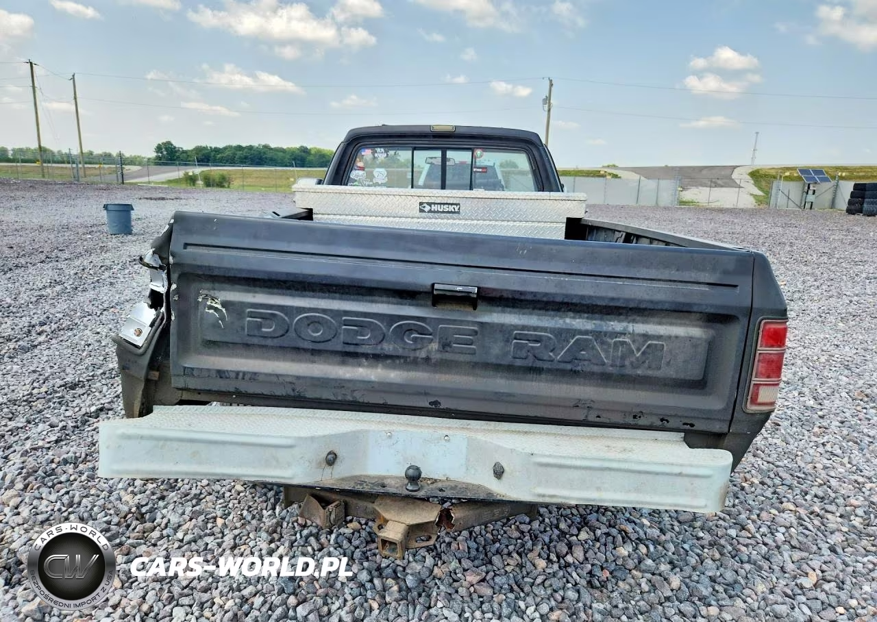 1989 Dodge W-Series W100 VIN:1B7HM06Y7KS105548 - 6