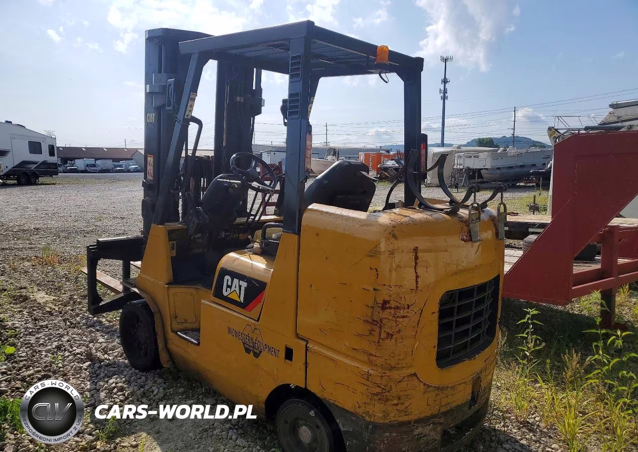 2009 Caterpillar Gc45K-Lp-Swb Forklift VIN:AT87A30446 - 3