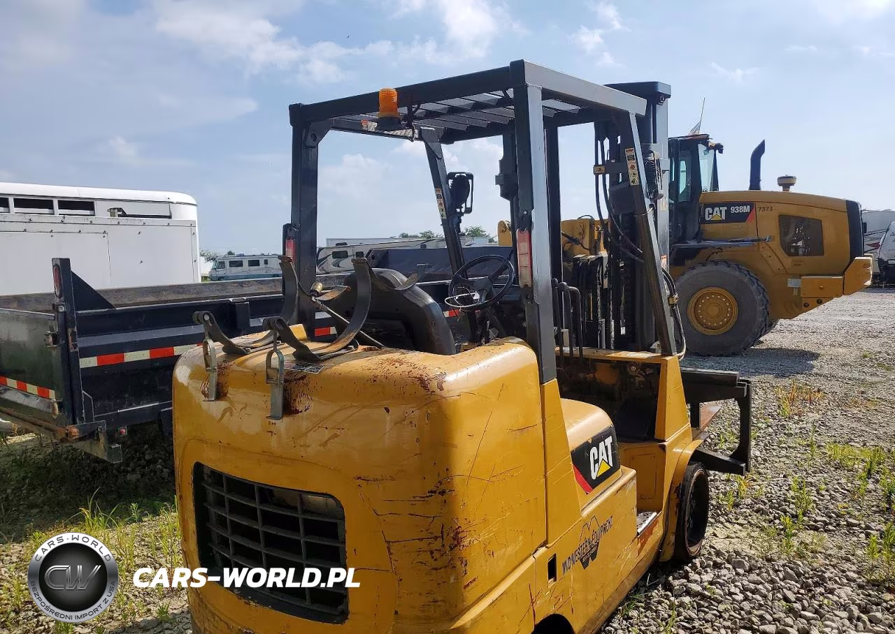2009 Caterpillar Gc45K-Lp-Swb Forklift VIN:AT87A30446 - 4