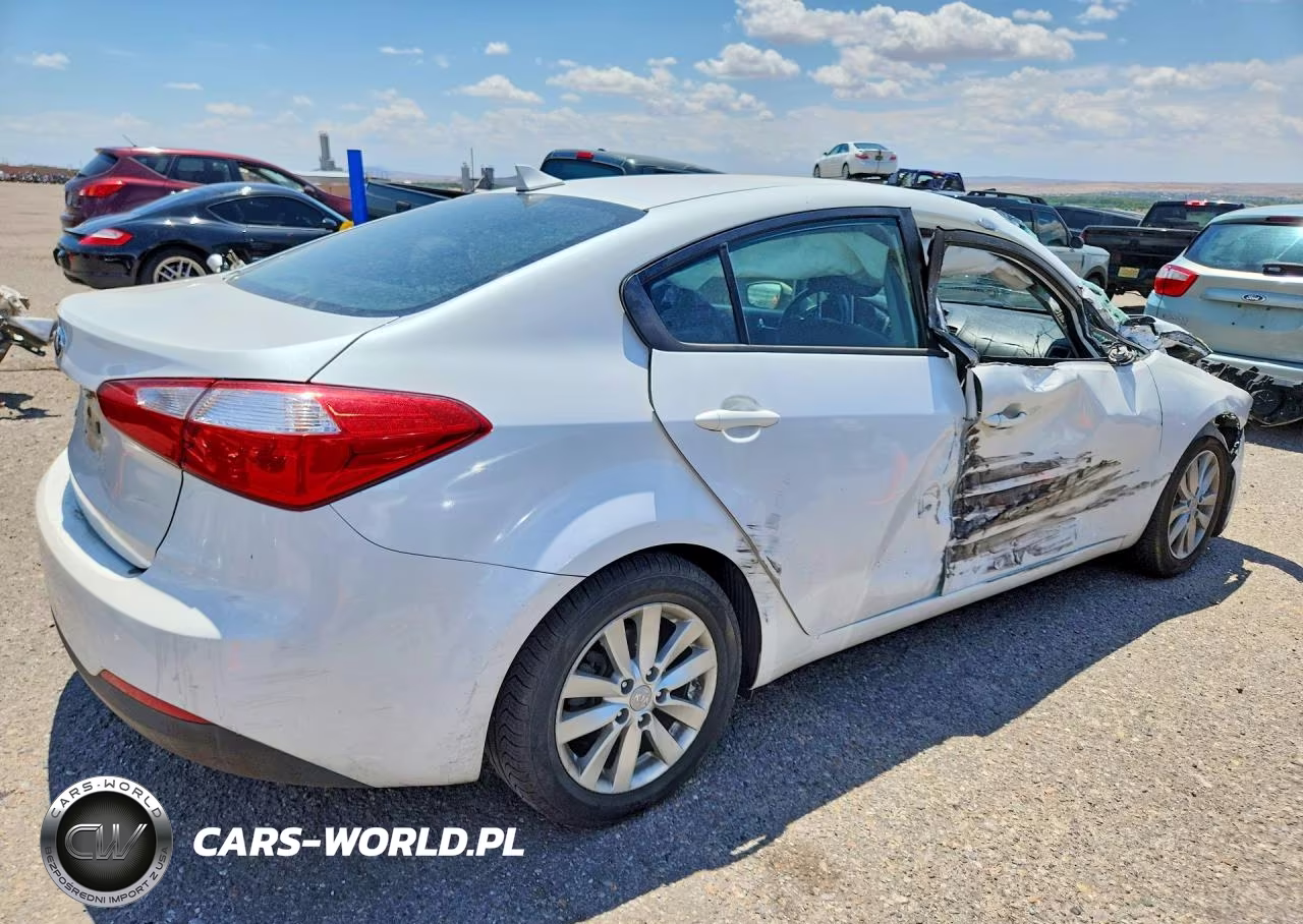 2014 Kia Forte Lx VIN:KNAFX4A61E5228614 - 3