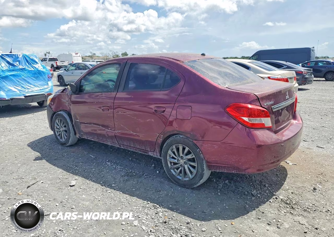 2018 Mitsubishi Mirage G4 Se VIN:ML32F4FJ5JHF10612 - 2