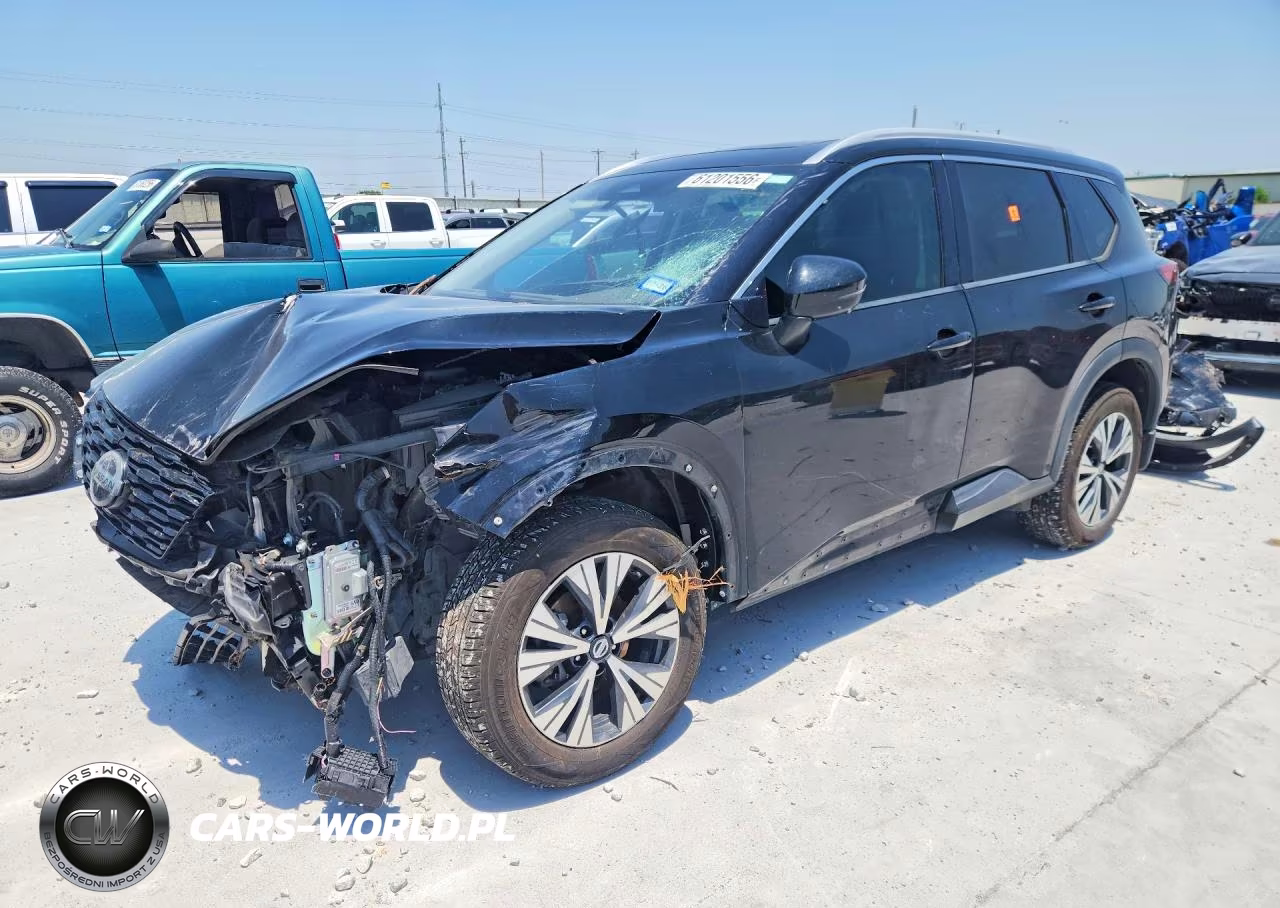 2021 Nissan Rogue Sv VIN:5N1AT3BA9MC757059 - 1