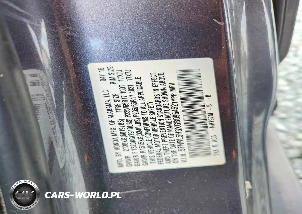 2016 Honda Odyssey Se VIN:5FNRL5H3XGB096452 - 14