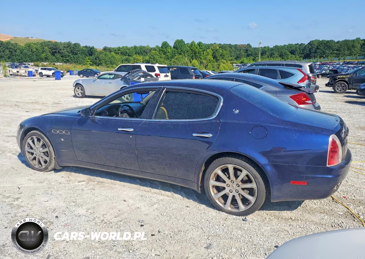 2008 Maserati Quattroporte M139 VIN:ZAMFE39A780038535 - 2