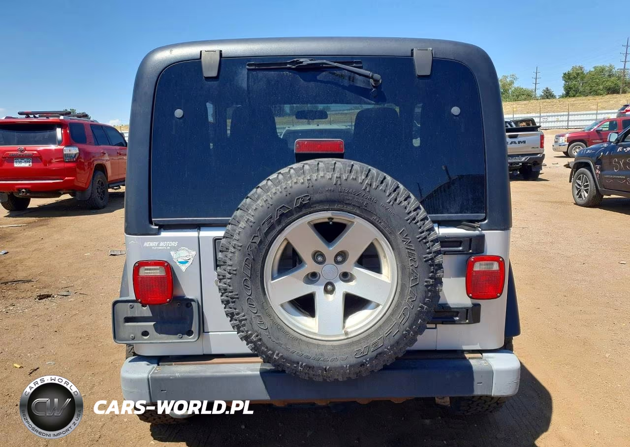 2006 Jeep Wrangler - Tj Rubicon VIN:1J4FA69S66P739334 - 6