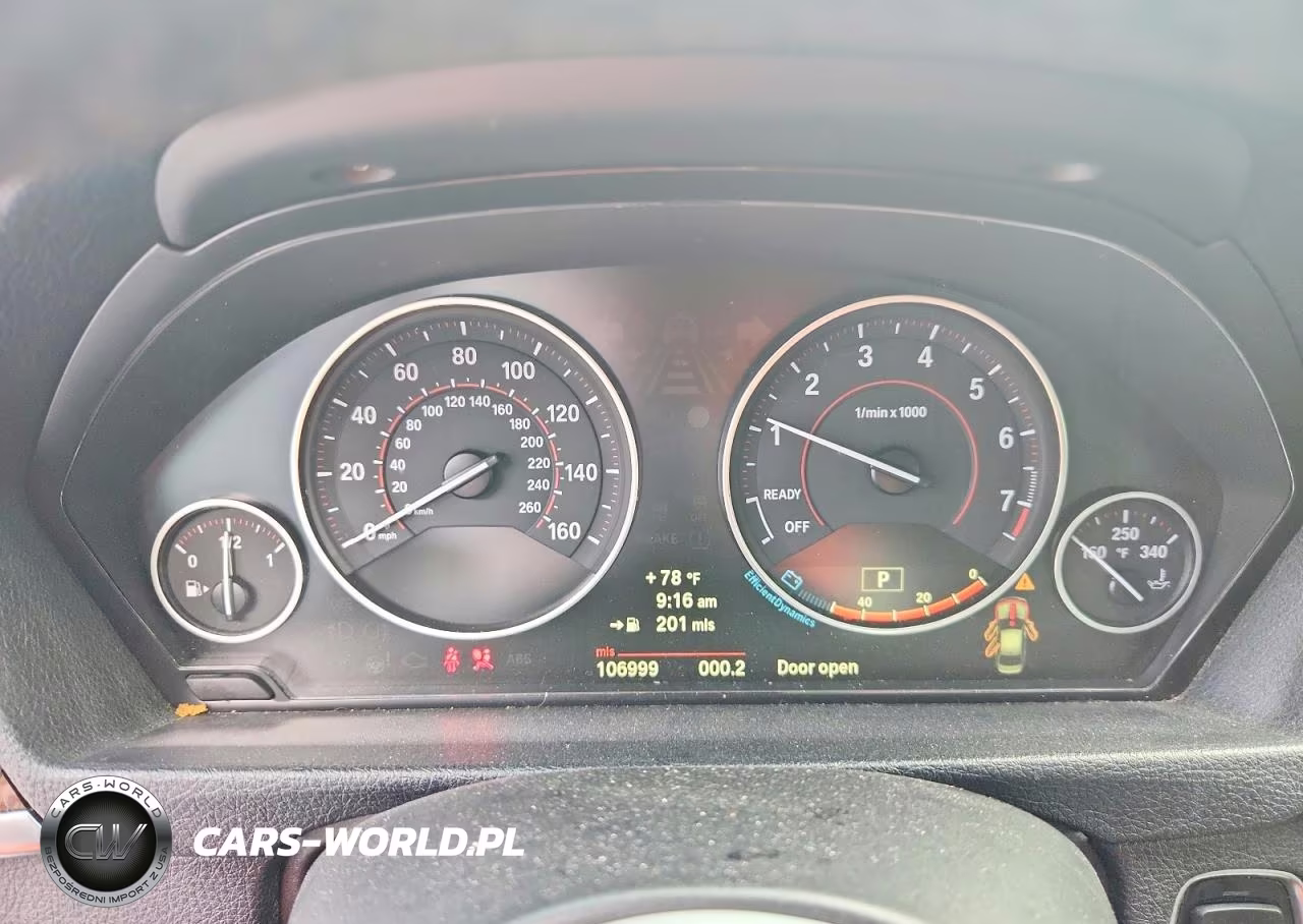 2013 BMW 328 I VIN:WBA3A5C50DF356740 - 9