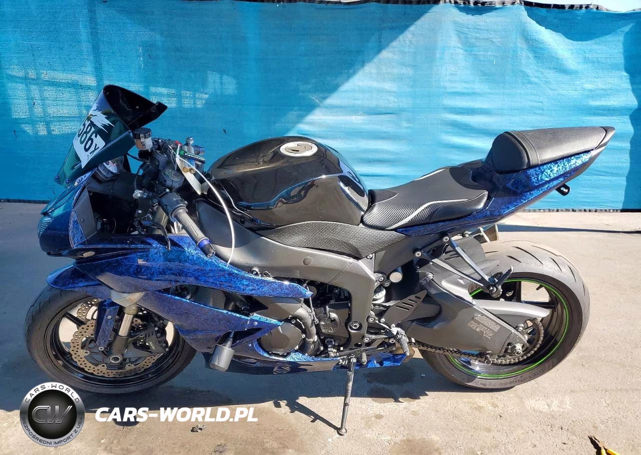 2009 Kawasaki Zx600 R VIN:JKAZX4R129A002825 - 3
