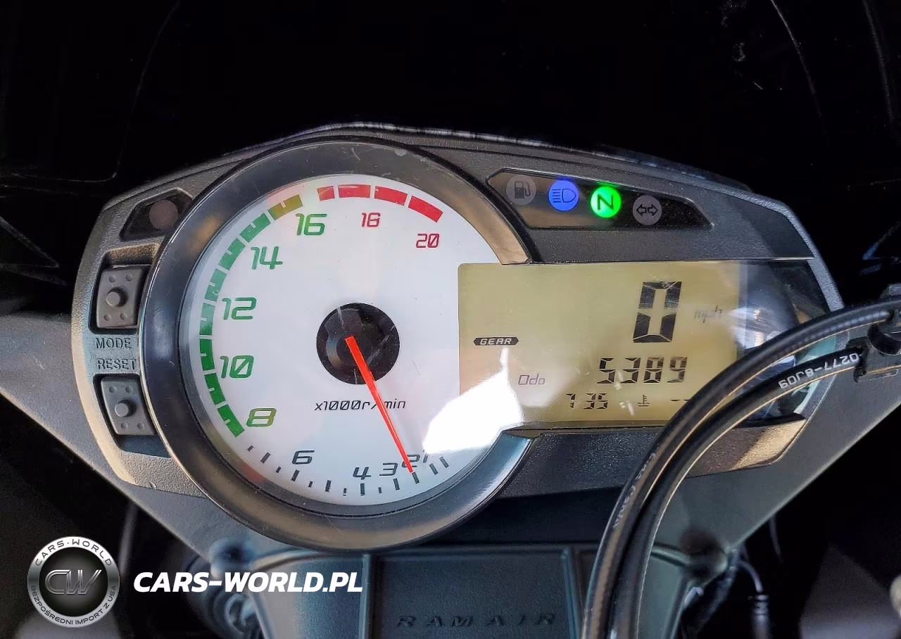 2009 Kawasaki Zx600 R VIN:JKAZX4R129A002825 - 7