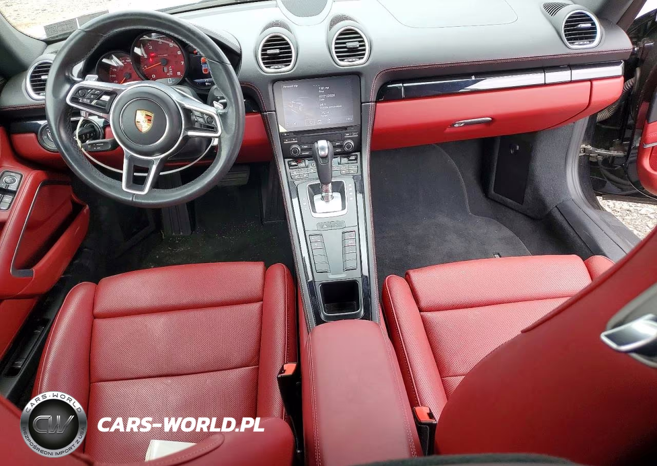 2021 Porsche Cayman Base VIN:WP0AA2A80MS260491 - 8