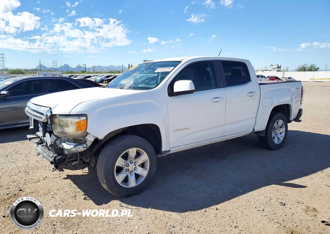 2015 GMC Canyon Sle VIN:1GTG6BE33F1235376 - 1