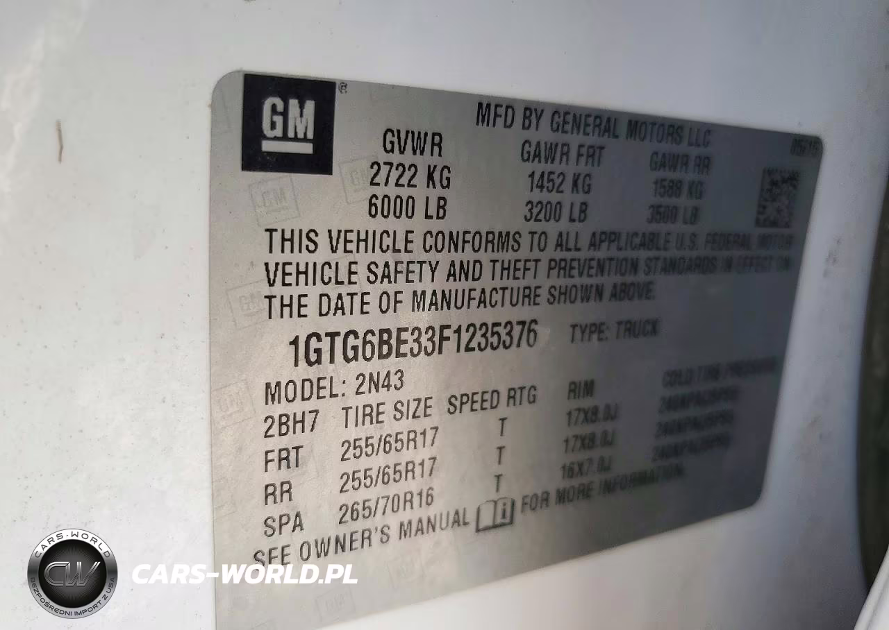2015 GMC Canyon Sle VIN:1GTG6BE33F1235376 - 12