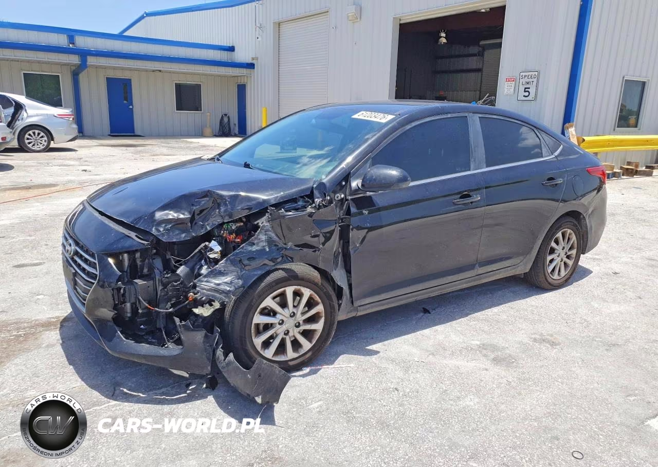 2021 Hyundai Accent Sel VIN:3KPC24A64ME134508 - 1
