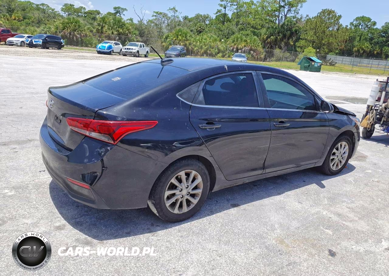 2021 Hyundai Accent Sel VIN:3KPC24A64ME134508 - 3