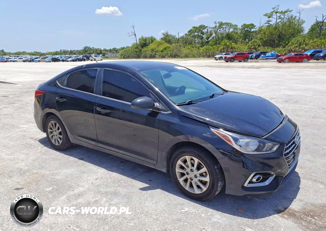 2021 Hyundai Accent Sel VIN:3KPC24A64ME134508 - 4