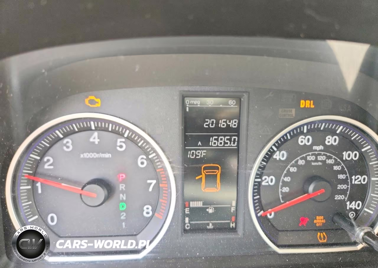2008 Honda Cr-V Exl VIN:JHLRE48738C043407 - 9