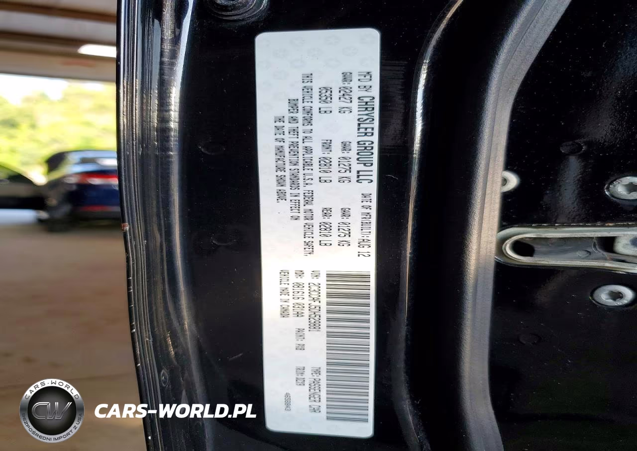 2013 Chrysler 300 Srt-8 VIN:2C3CCAFJ5DH529881 - 13