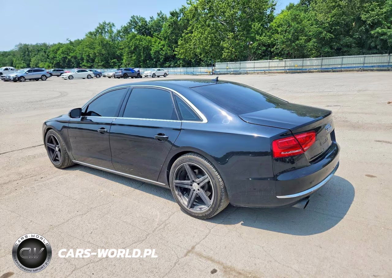 2014 Audi A8 L Quattro VIN:WAURGAFD0EN008240 - 2