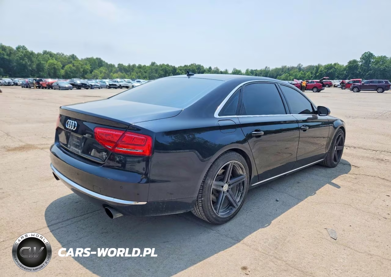 2014 Audi A8 L Quattro VIN:WAURGAFD0EN008240 - 3