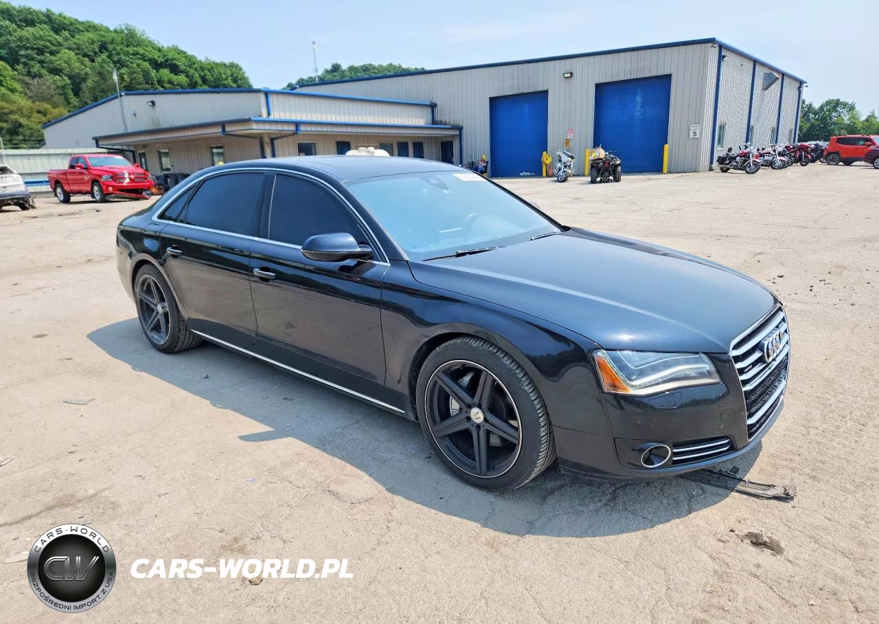 2014 Audi A8 L Quattro VIN:WAURGAFD0EN008240 - 4