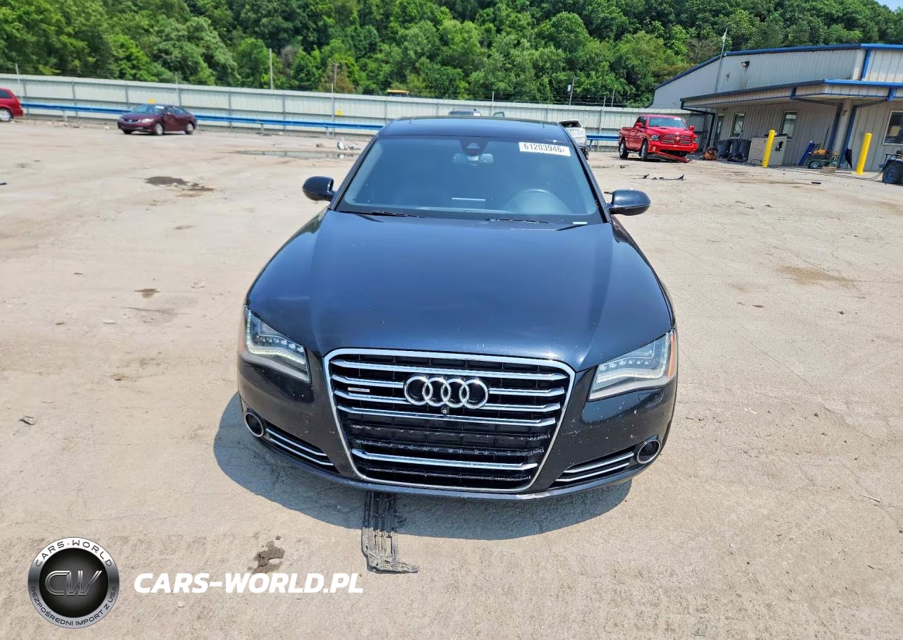 2014 Audi A8 L Quattro VIN:WAURGAFD0EN008240 - 5