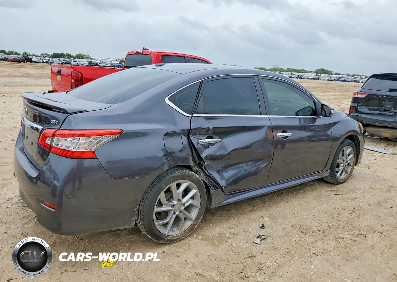 2015 Nissan Sentra Sr VIN:3N1AB7AP9FY225389 - 3