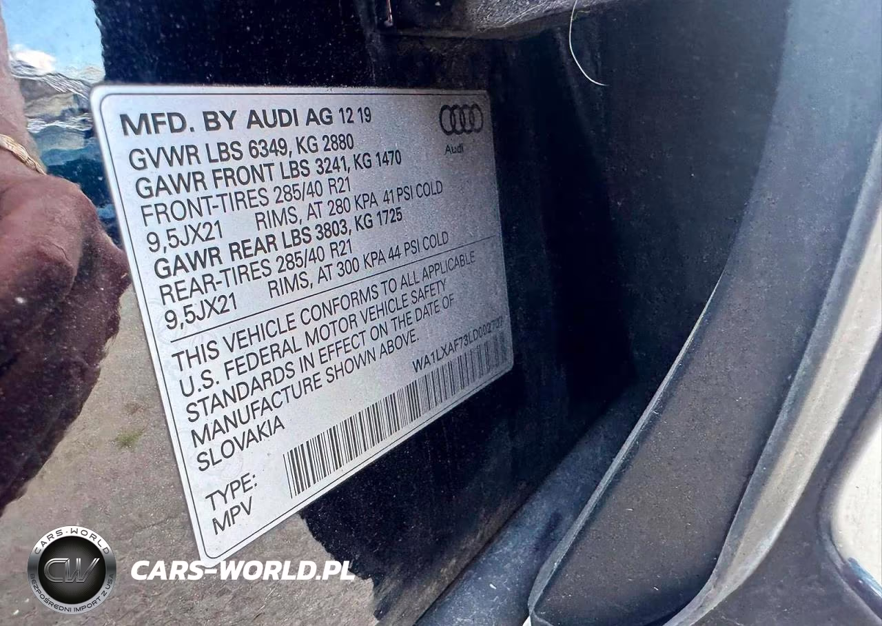 2020 Audi Q7 Premium Plus VIN:WA1LXAF73LD002707 - 10