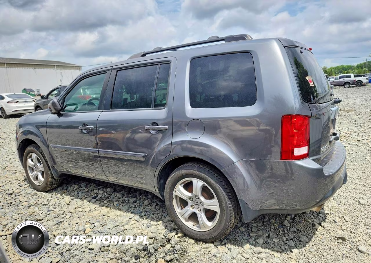 2012 Honda Pilot Exl VIN:5FNYF4H56CB062162 - 2