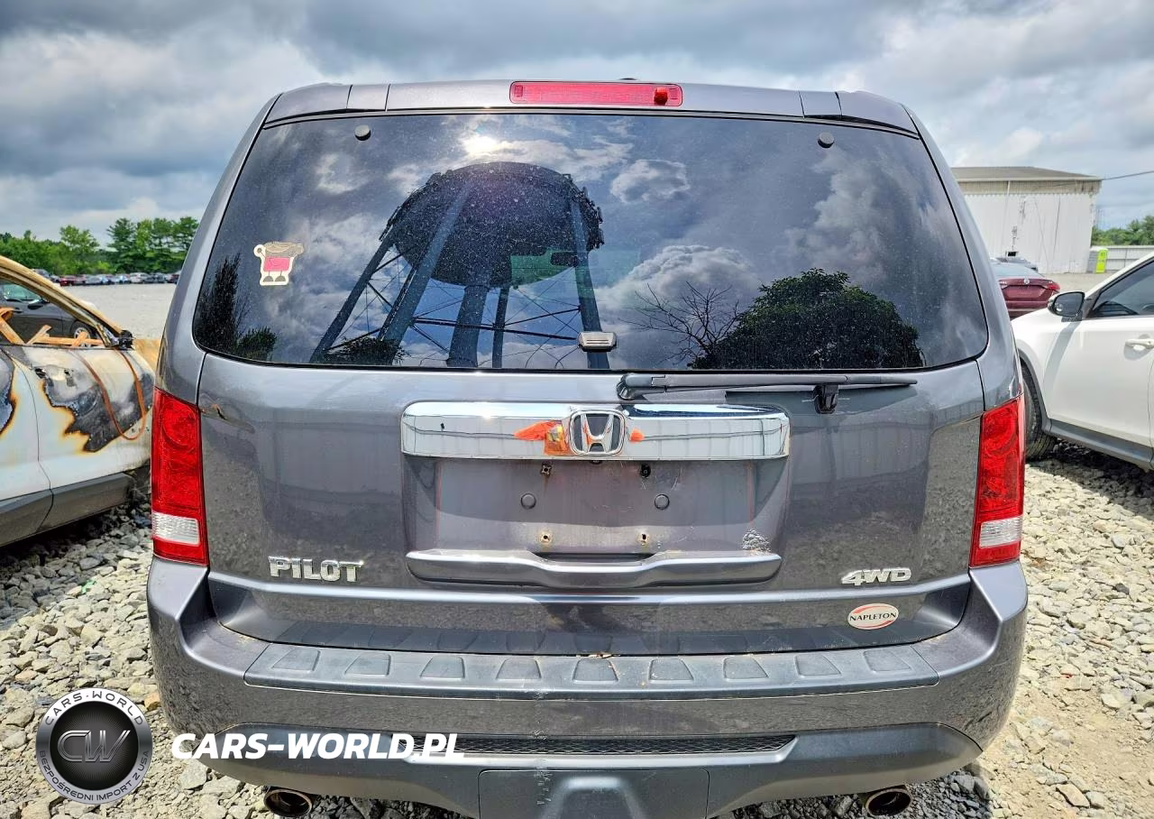 2012 Honda Pilot Exl VIN:5FNYF4H56CB062162 - 6
