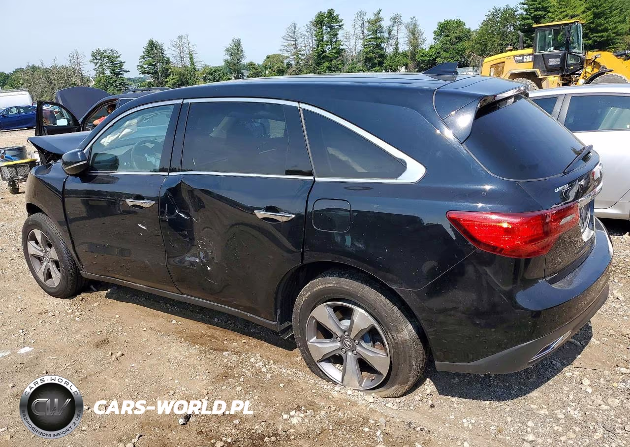 2016 Acura Mdx VIN:5FRYD4H21GB051473 - 2