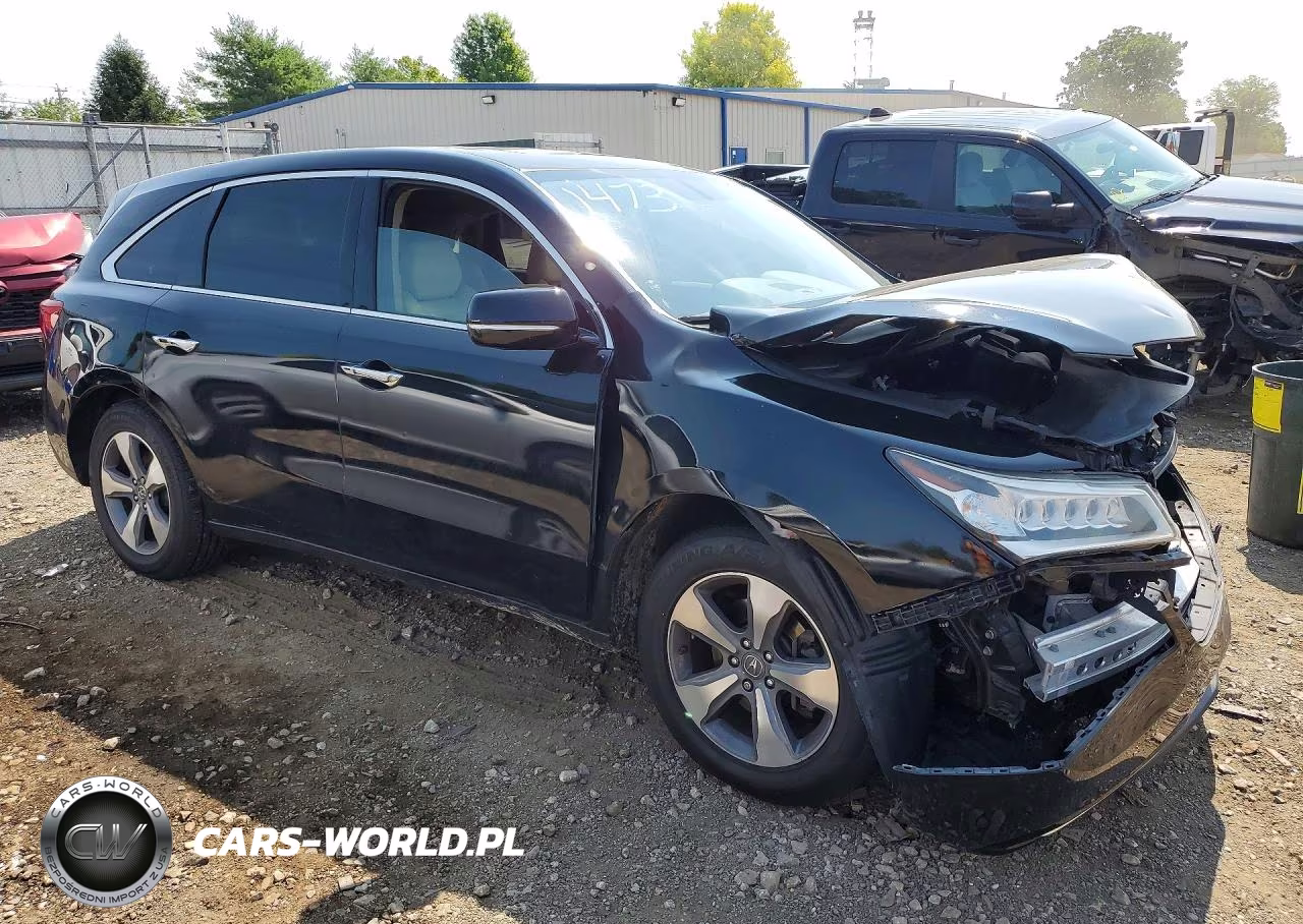2016 Acura Mdx VIN:5FRYD4H21GB051473 - 4