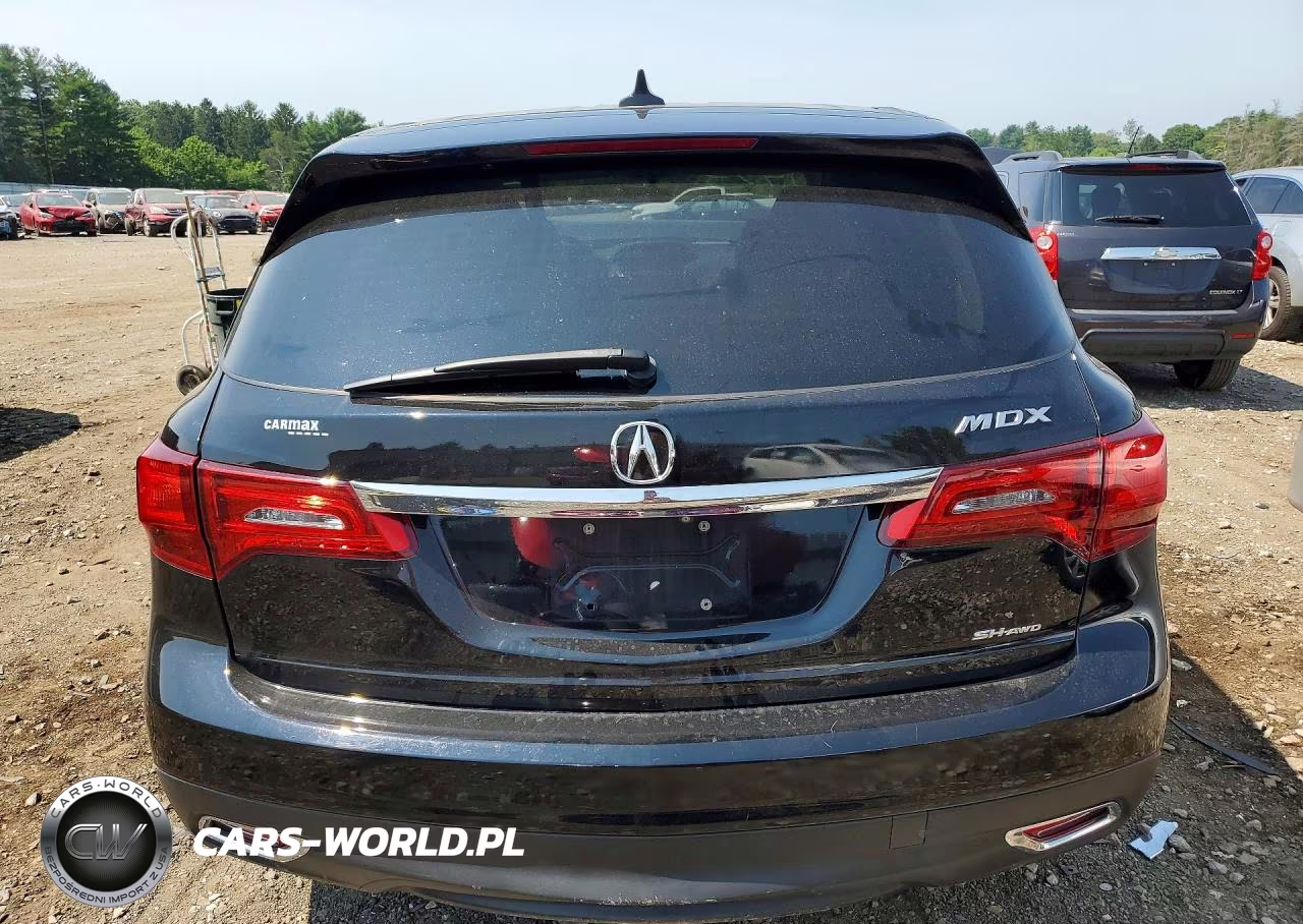 2016 Acura Mdx VIN:5FRYD4H21GB051473 - 6
