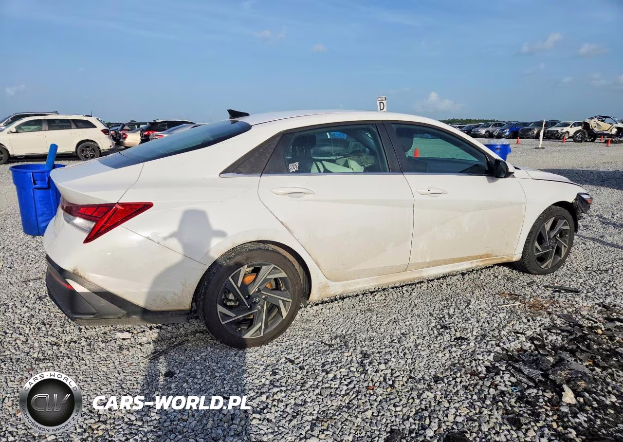 2025 Hyundai Elantra Sel VIN:KMHLS4DG7SU002261 - 3