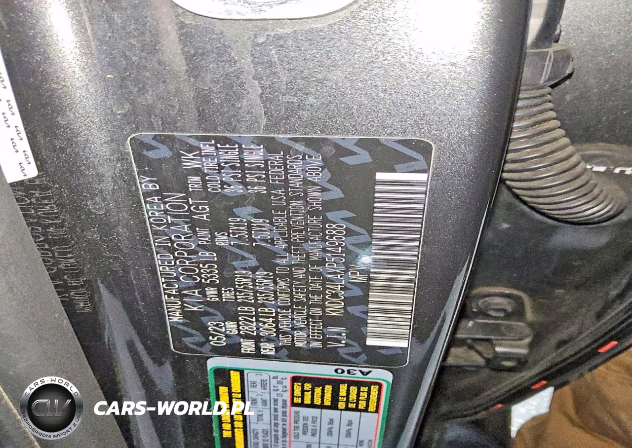 2023 Kia Ev6 Wind VIN:KNDC34LAXP5149688 - 13