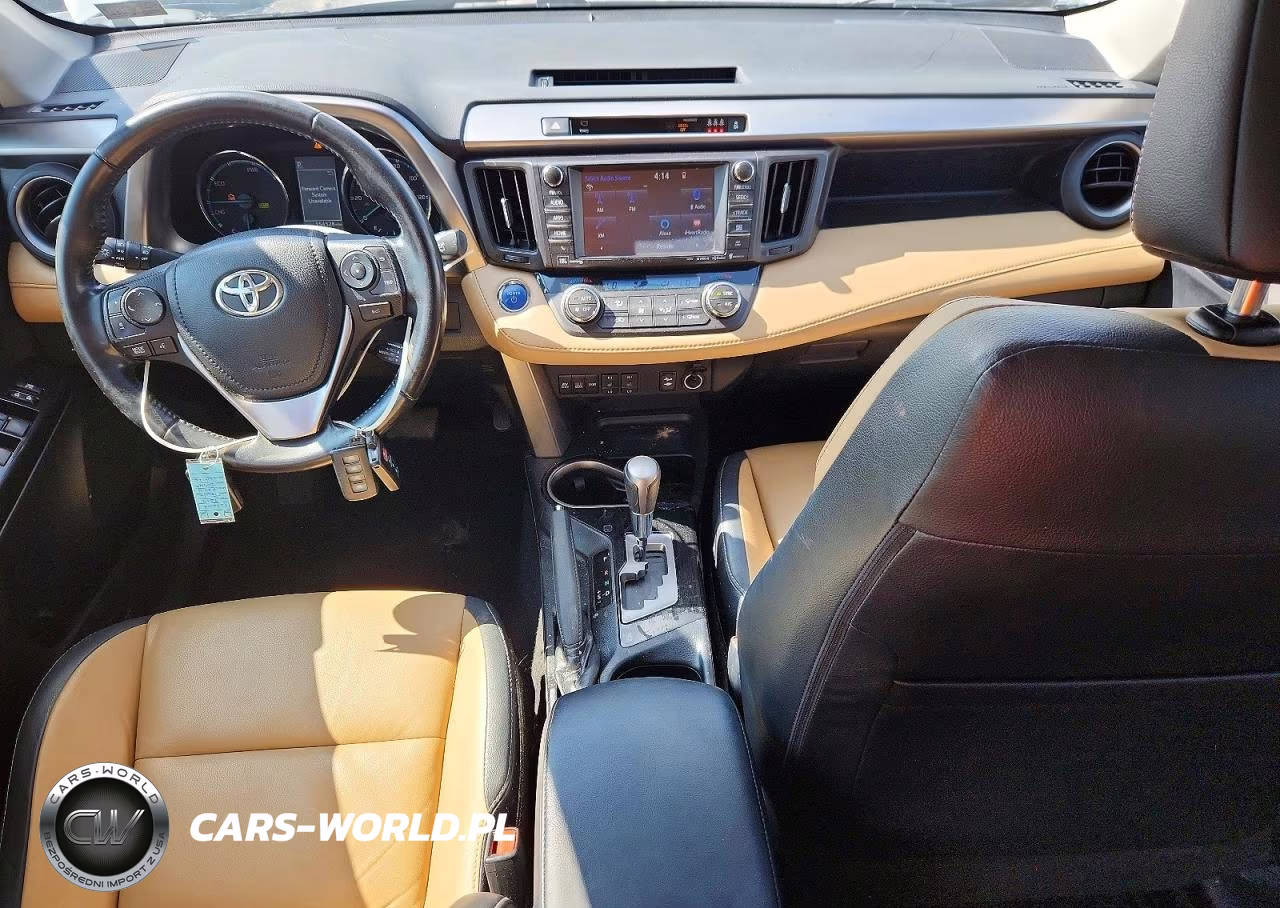 2017 Toyota Rav4 Hv Limited VIN:JTMDJREV7HD145113 - 8