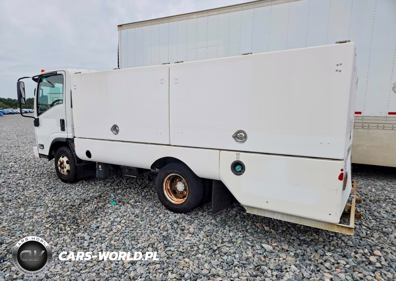 2017 Isuzu Npr Landscaping Truck VIN:JALB4W174H7F00114 - 2