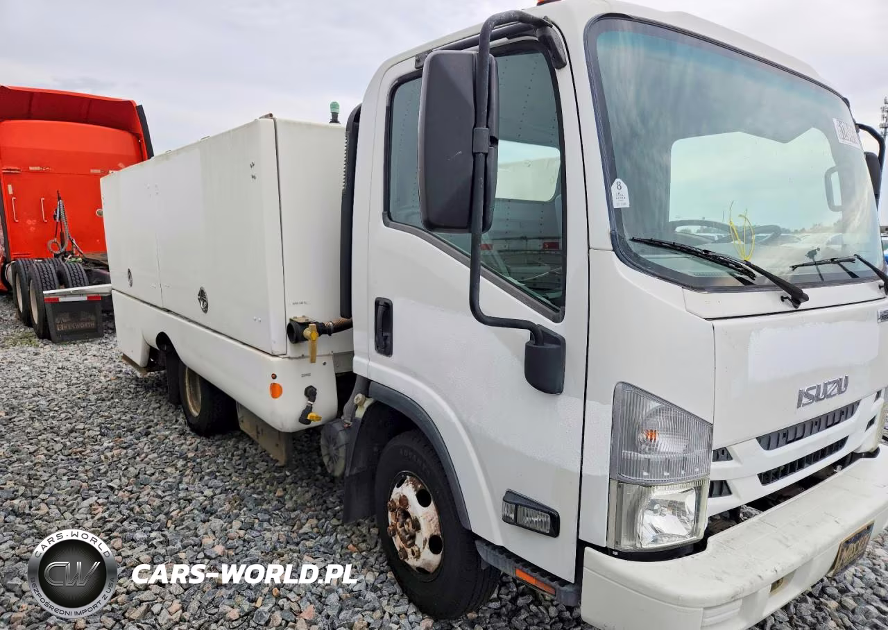 2017 Isuzu Npr Landscaping Truck VIN:JALB4W174H7F00114 - 4