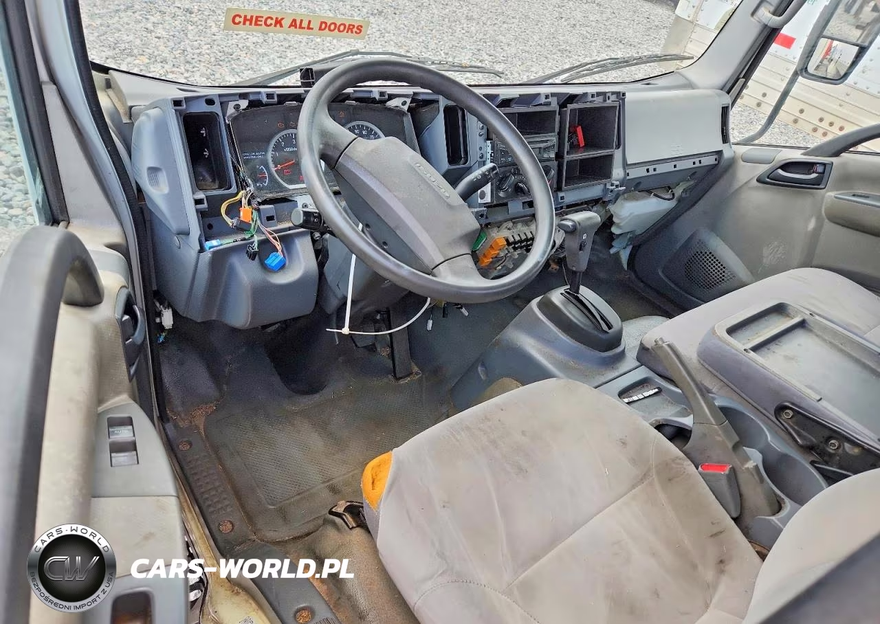 2017 Isuzu Npr Landscaping Truck VIN:JALB4W174H7F00114 - 8
