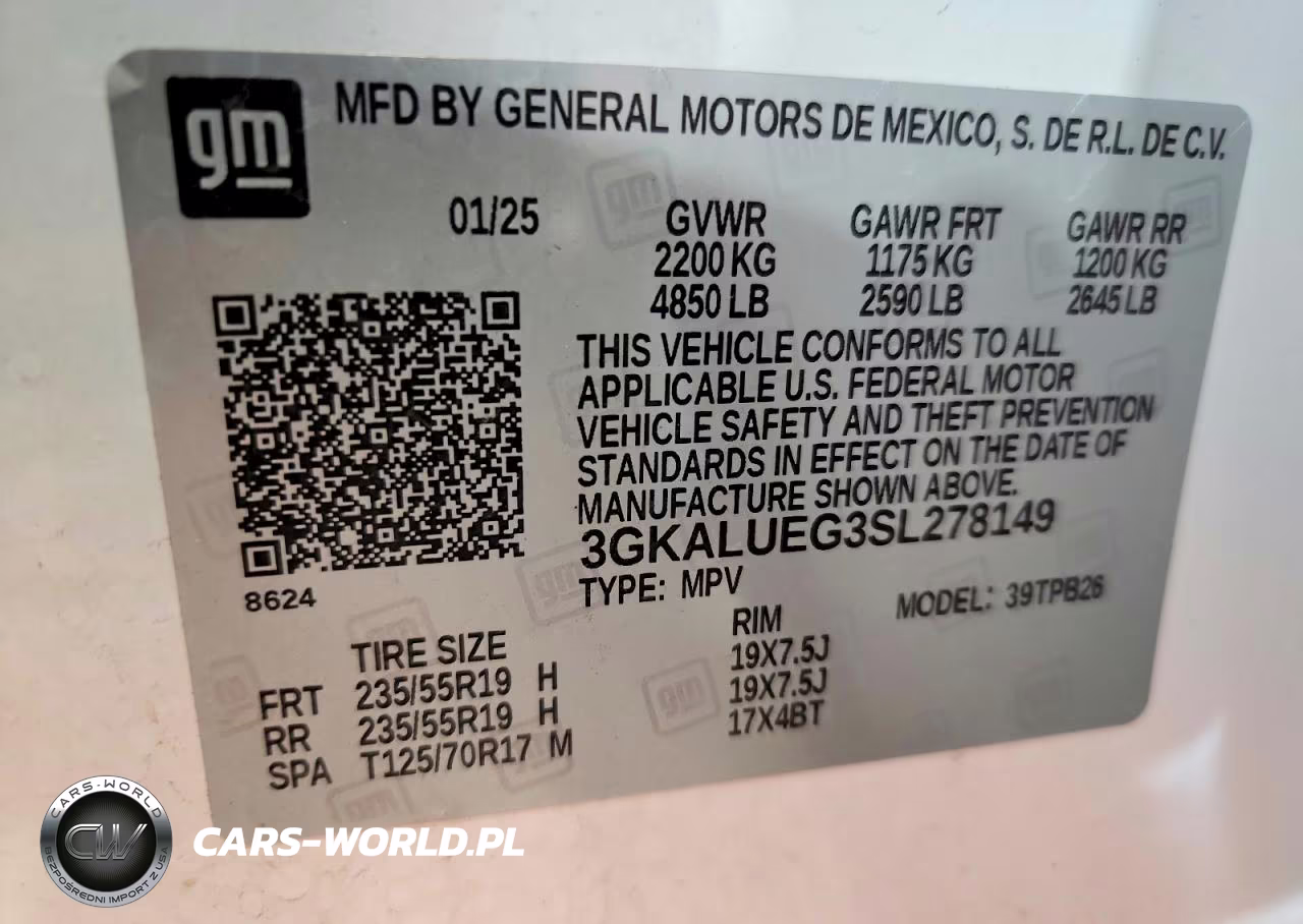 2025 GMC Terrain Elevation VIN:3GKALUEG3SL278149 - 12