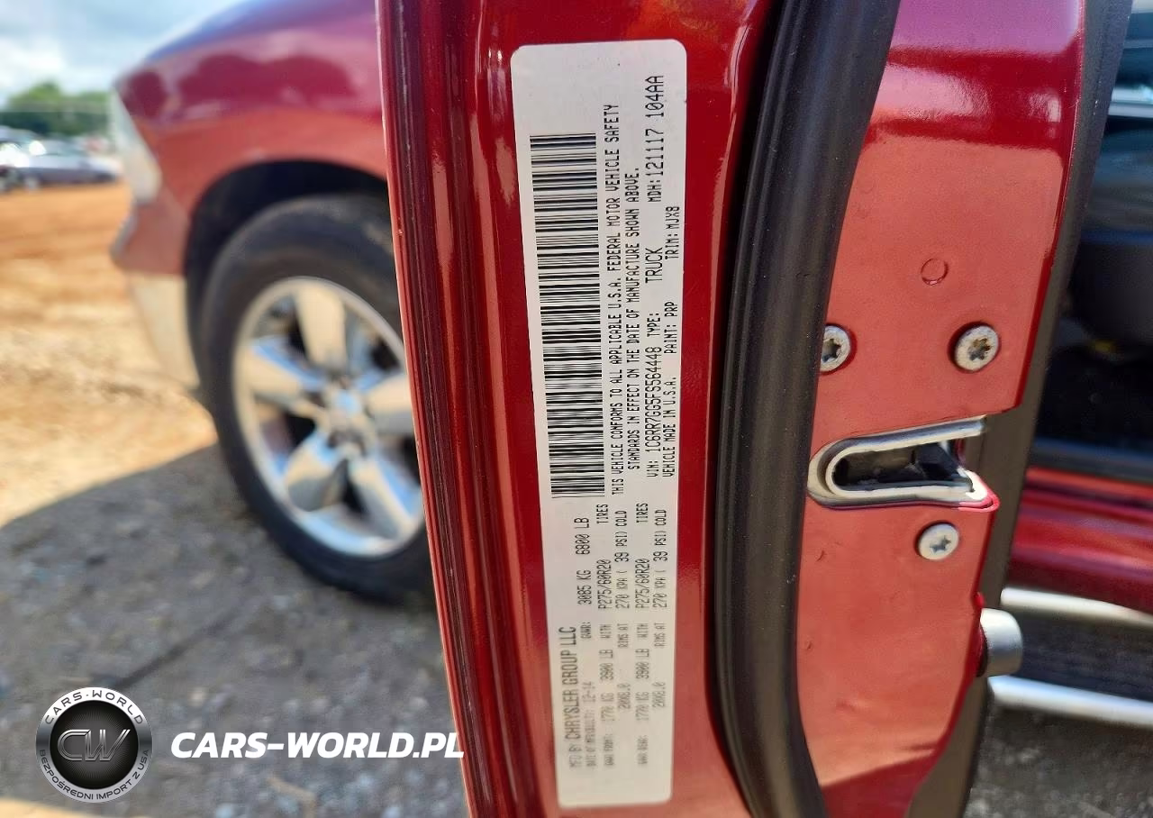 2015 Ram 1500 Slt VIN:1C6RR7GG5FS564448 - 12