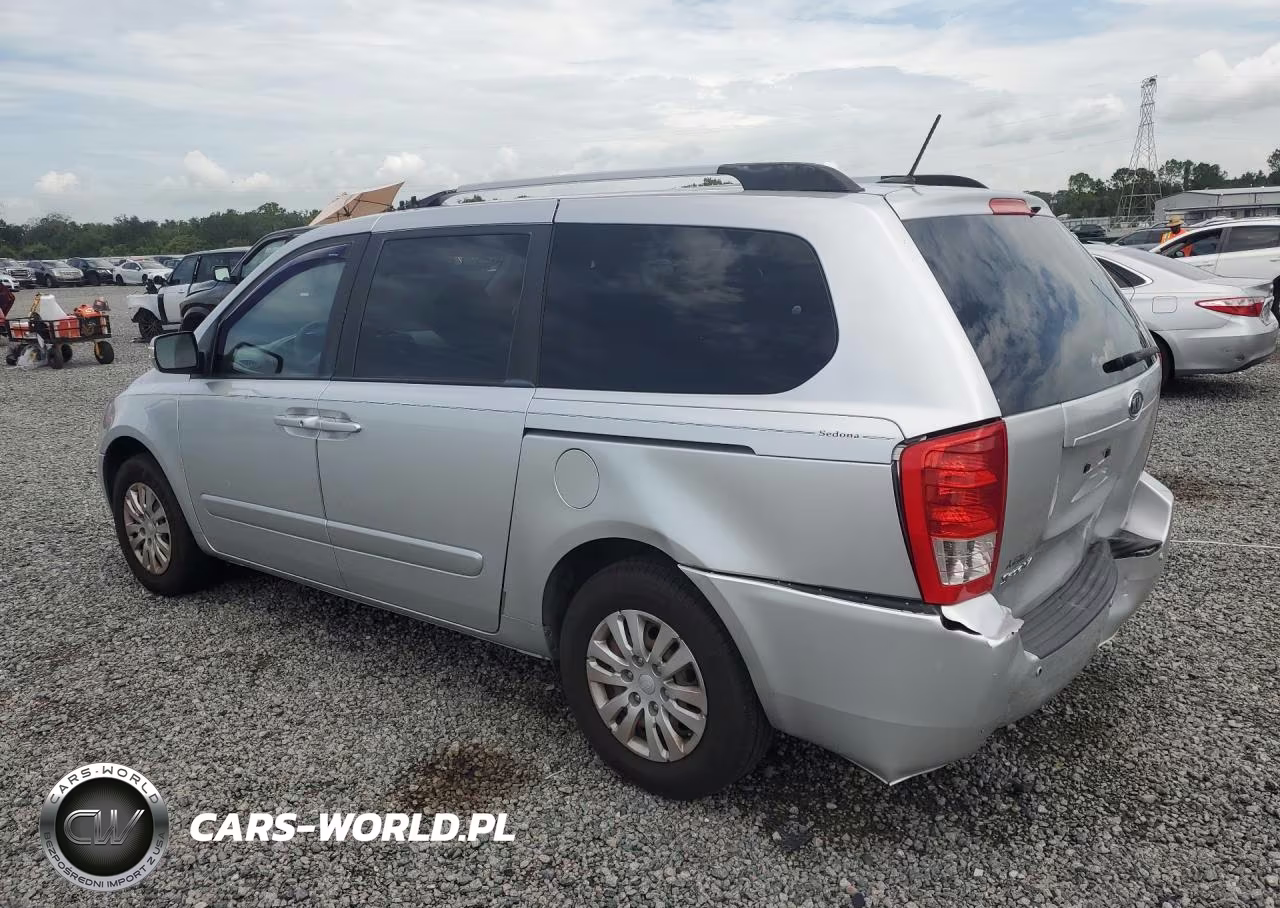 2012 Kia Sedona Lx VIN:KNDMG4C7XC6454660 - 2