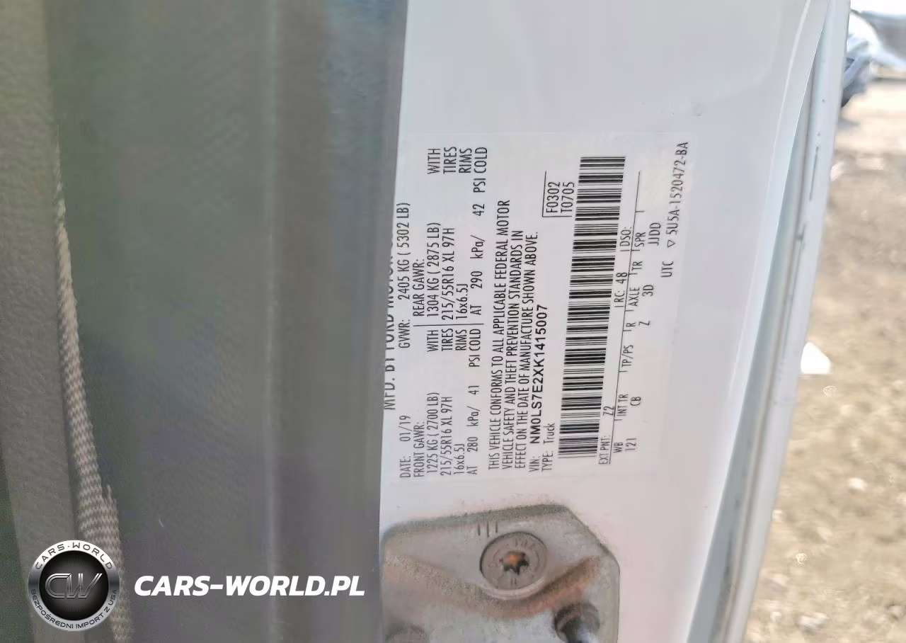 2019 Ford Transit Connect Xl Delivery Van VIN:NM0LS7E2XK1415007 - 13