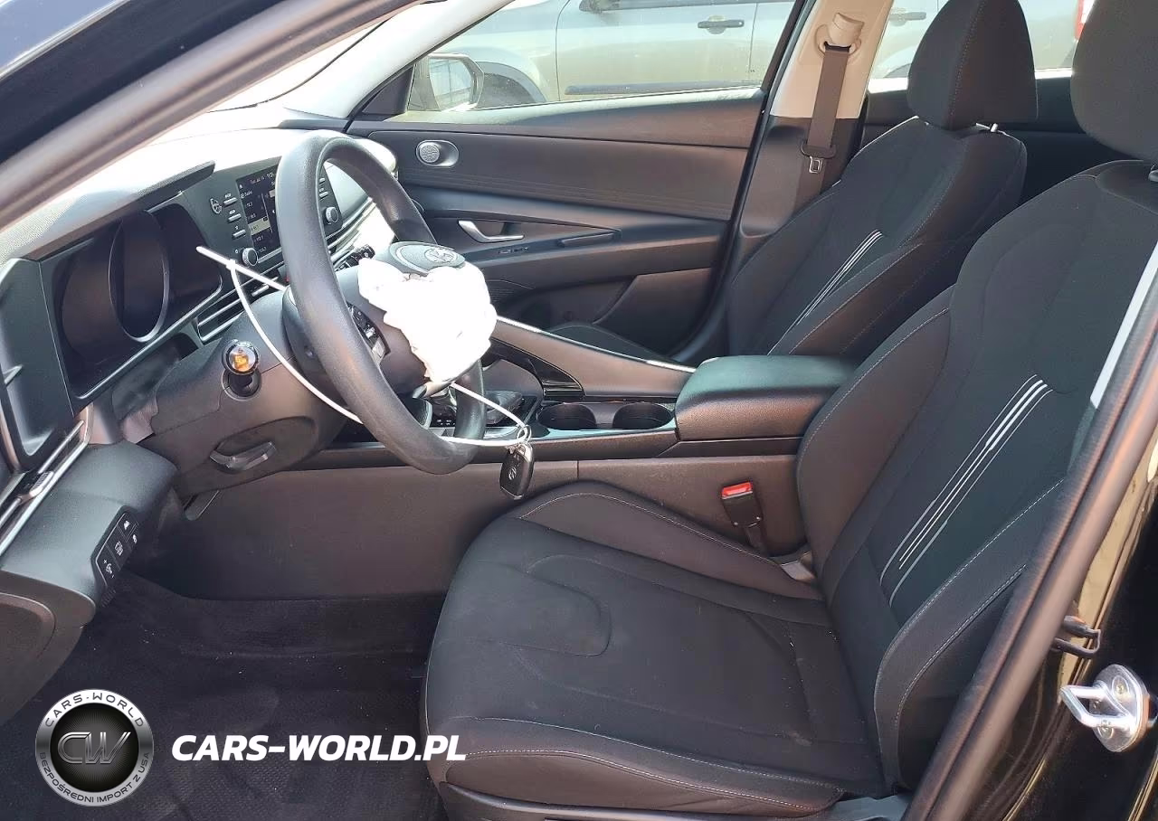 2022 Hyundai Elantra Blue VIN:KMHLM4AJ9NU031856 - 7