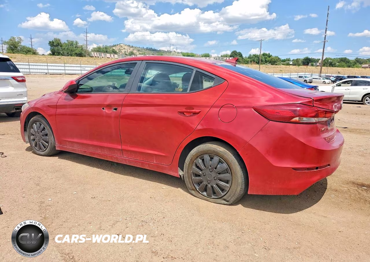 2017 Hyundai Elantra Se VIN:KMHD84LFXHU068579 - 2