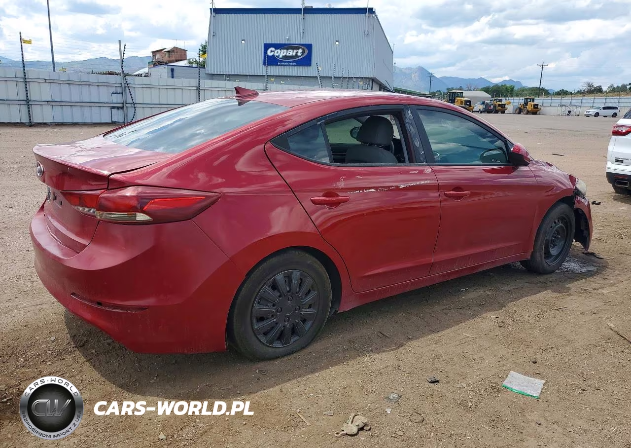 2017 Hyundai Elantra Se VIN:KMHD84LFXHU068579 - 3